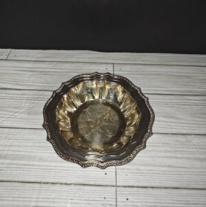 Vtg HMC Italy Avon Silver-plate Bowl Candy/ Trinket Collectible Dish